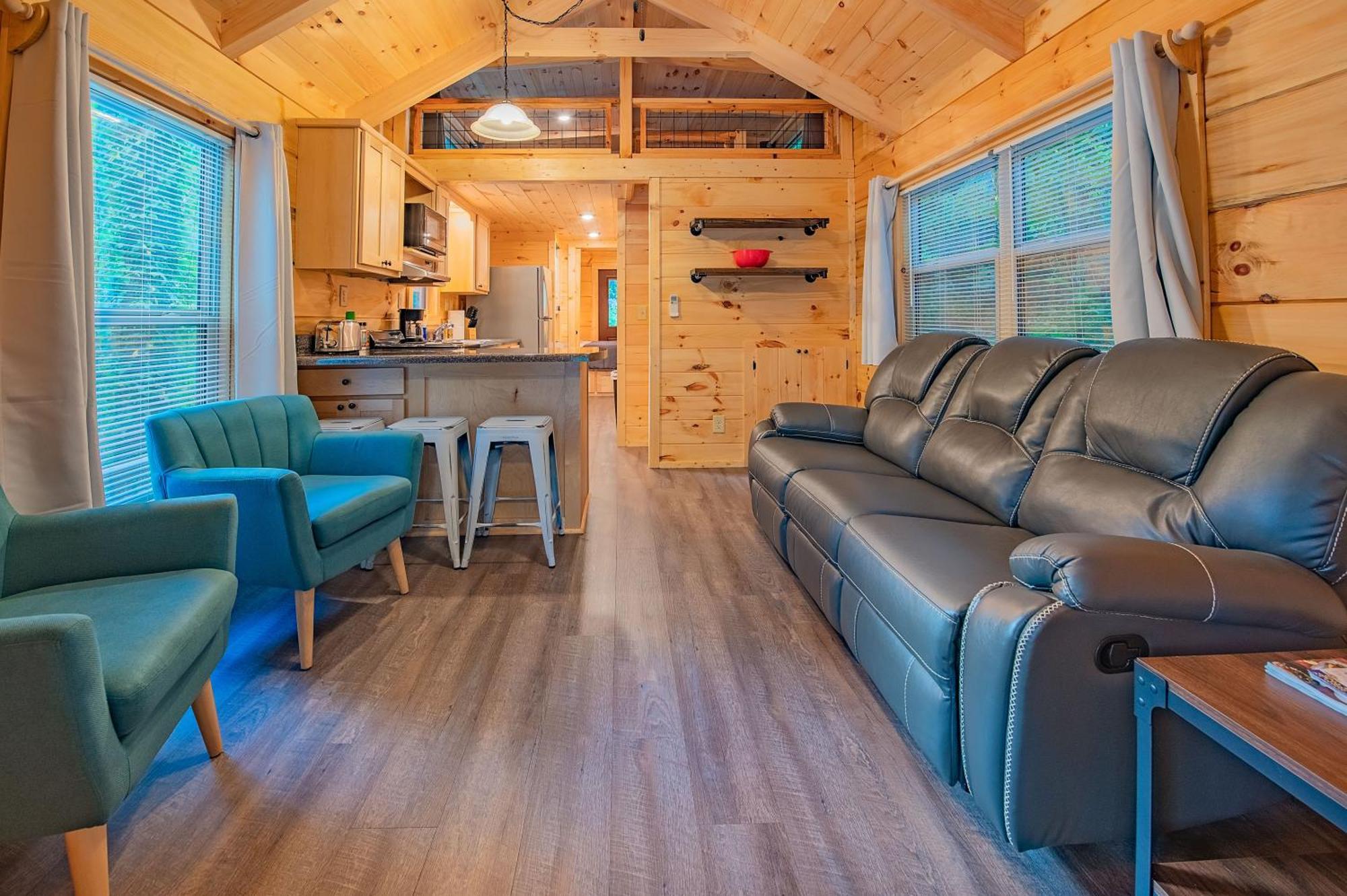 Tiny Cabin Village Private Hot Tub Lynda Cabin Chattanooga Exterior photo
